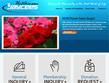 Tablet Screenshot of hutchinsonjaycees.org